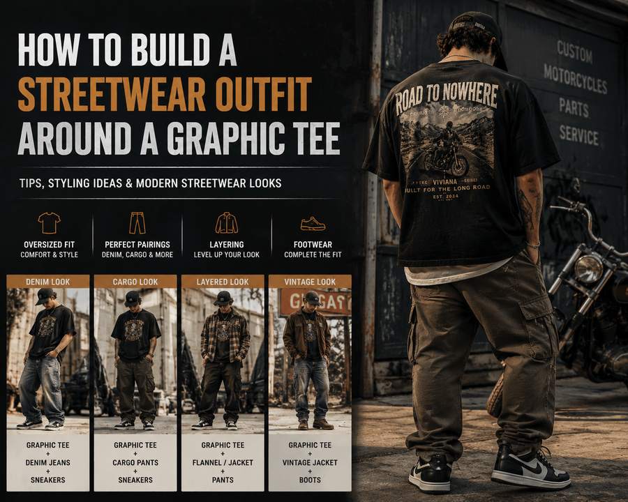 How to Build a Streetwear Outfit Around a Graphic Tee