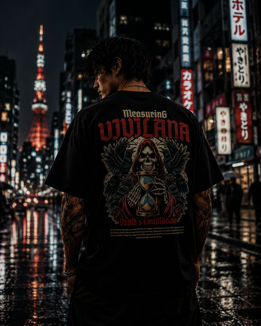 Gothic Reaper Graphic T Shirt