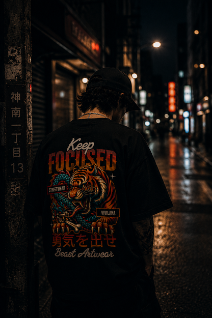 Keep Focused Graphic T Shirt